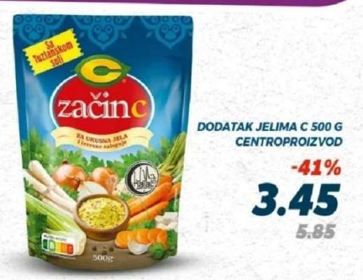 Dodatak jelima C 500 g Centroproizvod