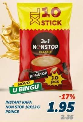 INSTANT KAFA NON STOP 10X13 G PRINCE