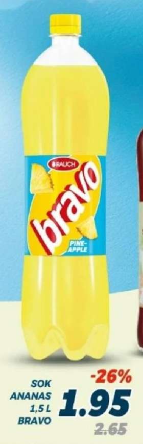 SOK ANANAS 1,5L BRAVO