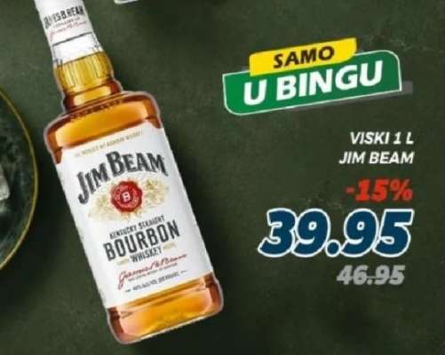 Viski 1 L Jim Beam