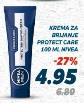 KREMA ZA BRIJANJE PROTECT CARE 100 ML NIVEA