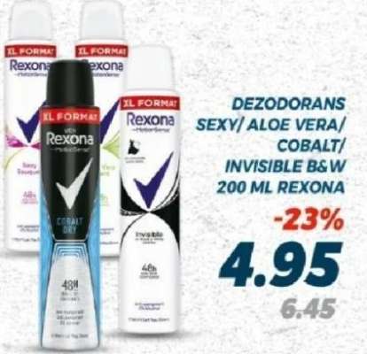 Dezodorans Sexy/Aloe Vera/Cobalt/Invisible B&W 200 ml Rexona