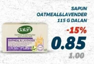 SAPUN OATMEAL&LAVENDER 115 G DALAN