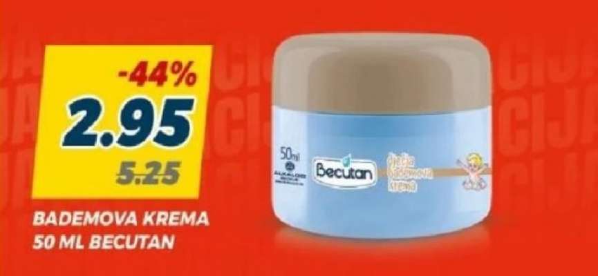 BADEMOVA KREMA 50 ML BECUTAN