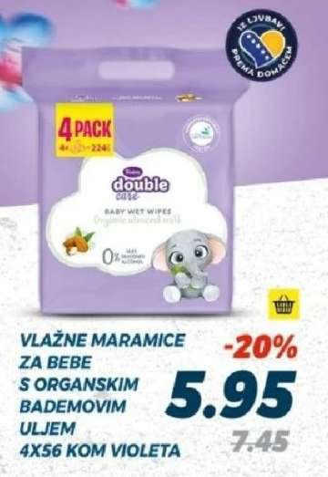 Vlažne maramice za bebe