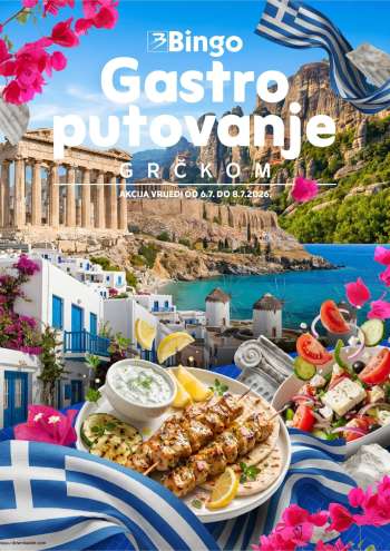 thumbnail - Bingo katalog - Gastro putovanje Grčkom