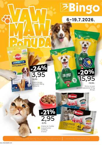 Bingo katalog - 06.07.2026. - 19.07.2026.