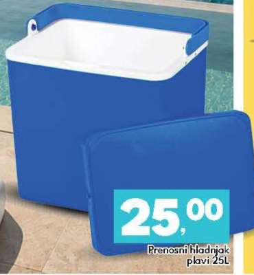 Prenosni hladnjak plavi 25L