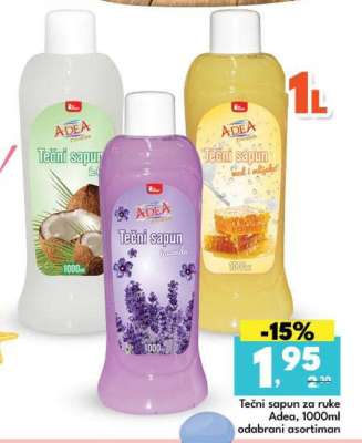Tečni sapun za ruke Adea, 1000ml