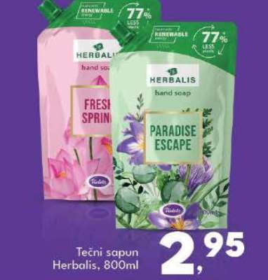 Tečni sapun Herblis, 800ml