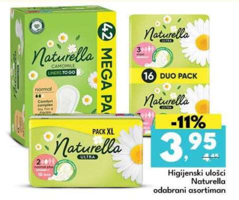 Naturella Higijenski ulošci