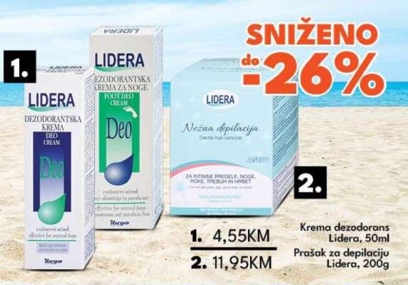 Lidera Krema dezodorans