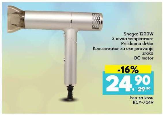 Fen za kosu RCY-7049