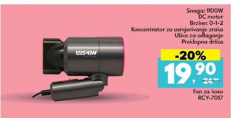 Fen za kosu RCY-7017
