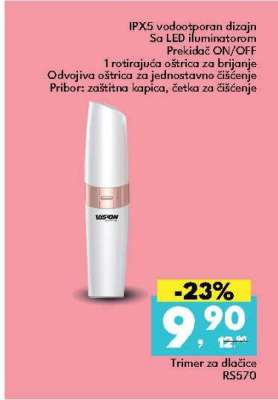 Trimer za dlačice