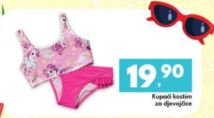 KUPAĆI KOSTIM za djevojčice