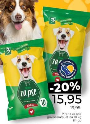 Hrana za pse govedina/piletina 10 kg