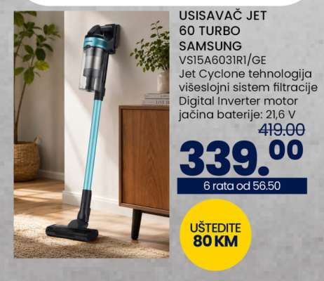 USISAVAČ JET 60 TURBO SAMSUNG