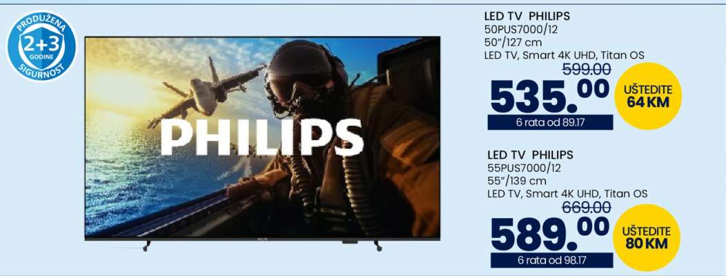 LED TV PHILIPS 50PUS7000/12