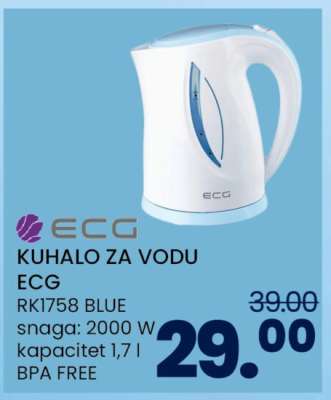 KUHALO ZA VODU ECG