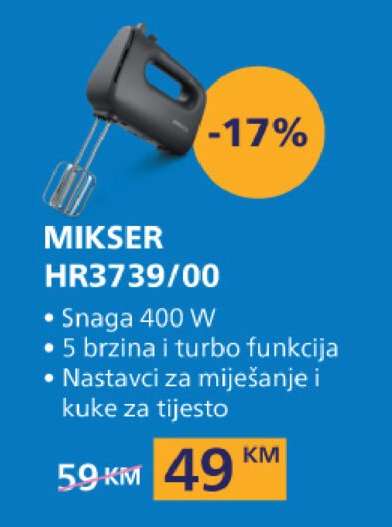 MIKSER HR3739/00