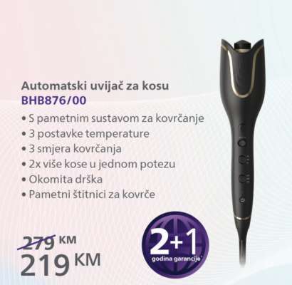 Automatski uvijač za kosu BHB876/00