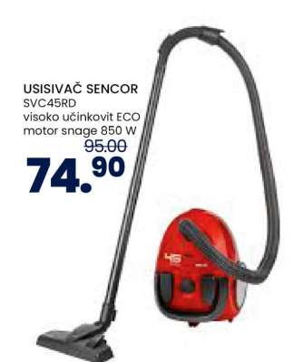USISIVAČ SENCOR SVC45RD