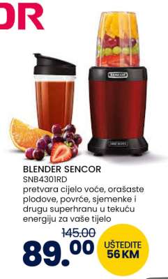 BLENDER SENCOR SNB4301RD
