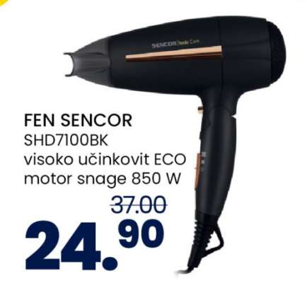 FEN SENCOR SHD7100BK
