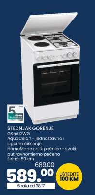 ŠTEDNJAK GORENJE