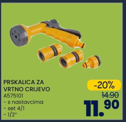 PRSKALICA ZA VRTNO CRIJEVO