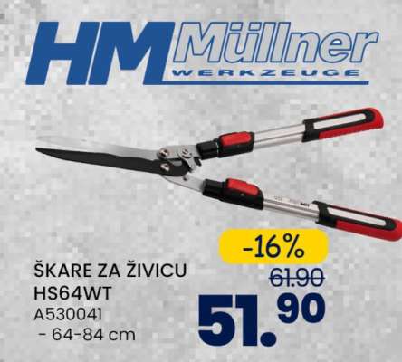ŠKARE ZA ŽIVICU HS64WT