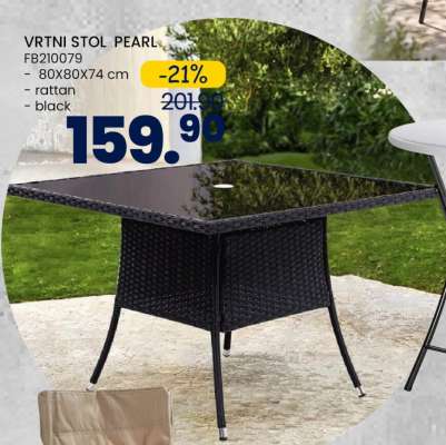 VRTNI STOL PEARL