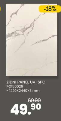 ZIDNI PANEL UV-SPC