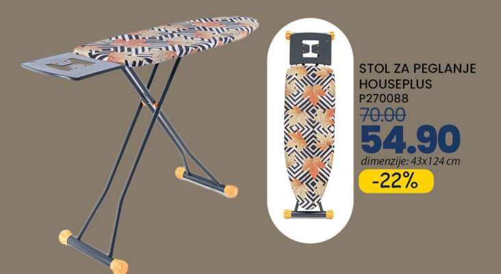 STOL ZA PEGLANJE HOUSEPLUS