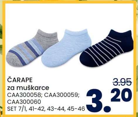 ČARAPE ZA MUŠKARCE