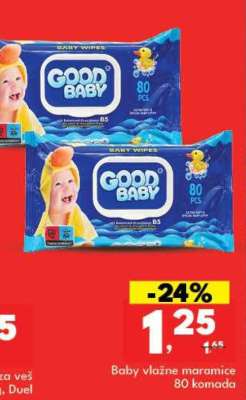 Good Baby vlažne maramice