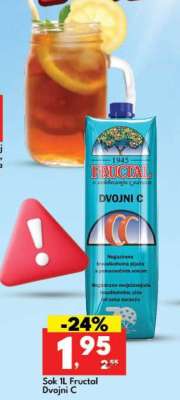 Sok 1L, Fructal, Dvojni C