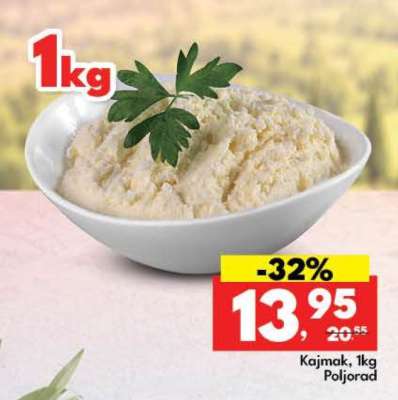 Kajmak, 1kg Poljorad