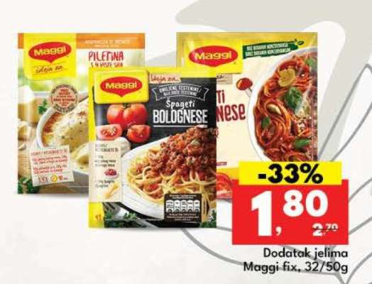 Dodatak jelima Maggi fix, 32/50g