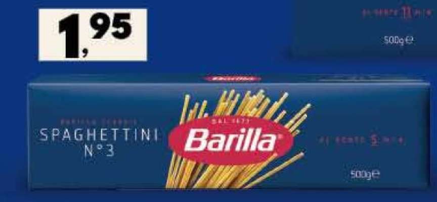 Barilla Spaghettini N°3