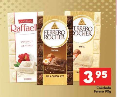Čokolada Ferero 90g