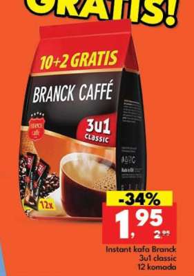 Instant kafa Branck