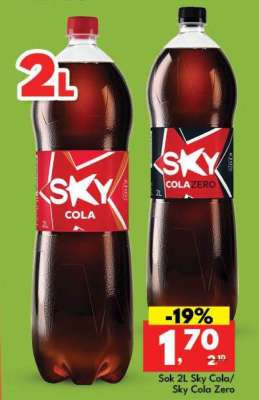 Sok 2L Sky Cola, Sky Cola Zero