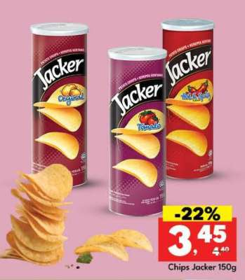 Chips Jacker 150g