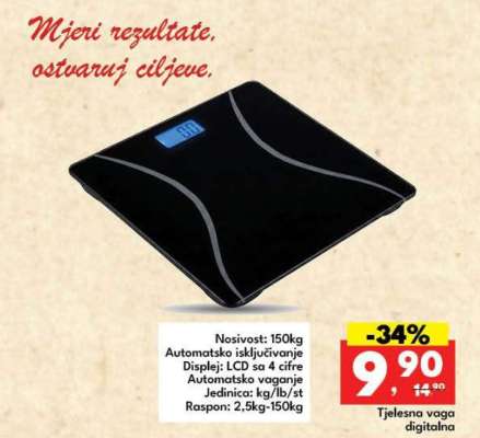 Tjelesna vaga digitalna