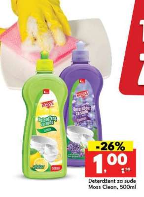 Deterdžent za suđe Moss Clean, 500ml