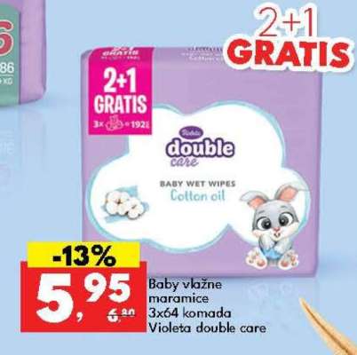 Baby vlažne maramice