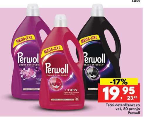 Perwoll tečni deterdžent za veš
