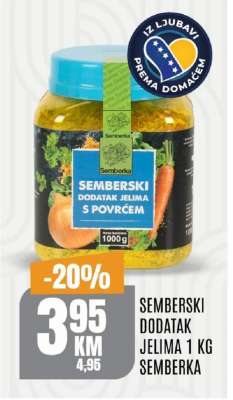 Semberski dodatak jelima 1 kg Semberka
